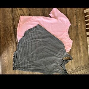 Lululemon 2 shirt bundle size 6-8